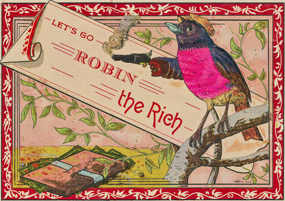 111 - (Pink) Robin The Rich